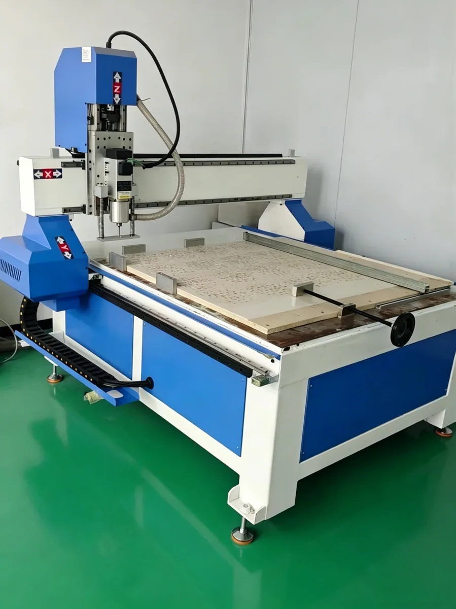 Cutting and tooling equipment inside the Zhongji Paper workshop
