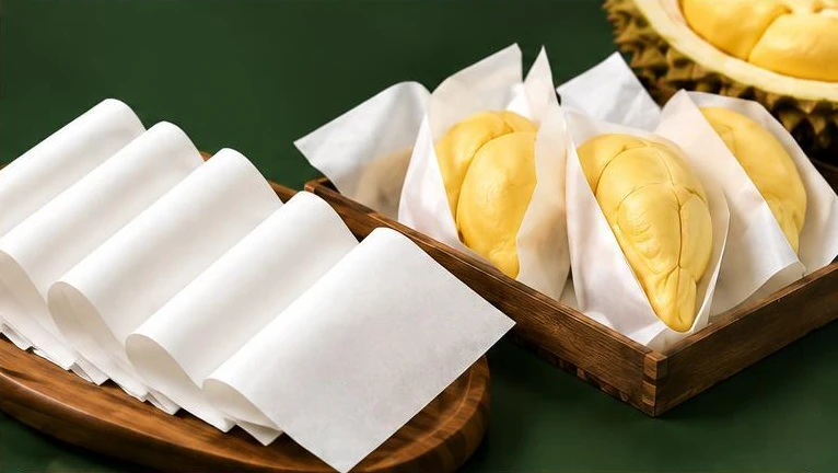 Durian Packaging Paper shown in the Zhongji Paper product brochure
