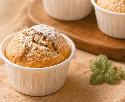 Muffin Baking Cups shown in the Zhongji Paper product brochure