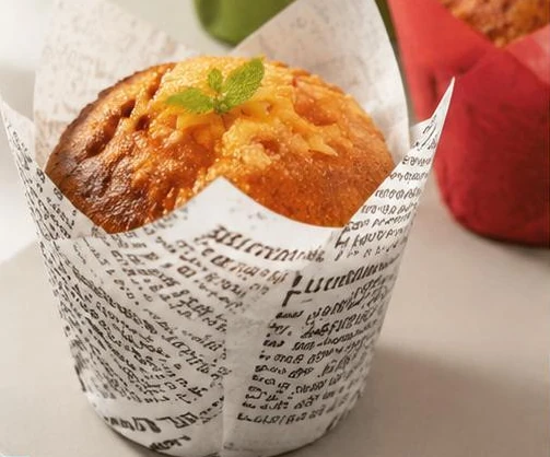 Tulip Baking Cups shown in the Zhongji Paper product brochure